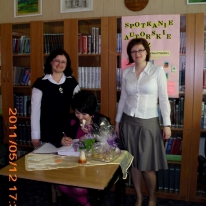 Spotkanie z Barbarą Rybałtowską 2011 r.